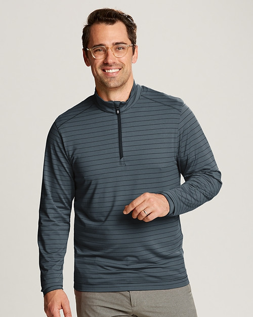 Holman Stripe Half Zip