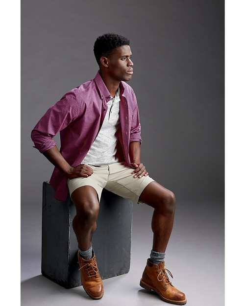 Men's Anchor Gingham Shirt 2