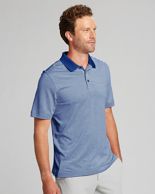 Men's Forge Polo Tonal Stripe  8