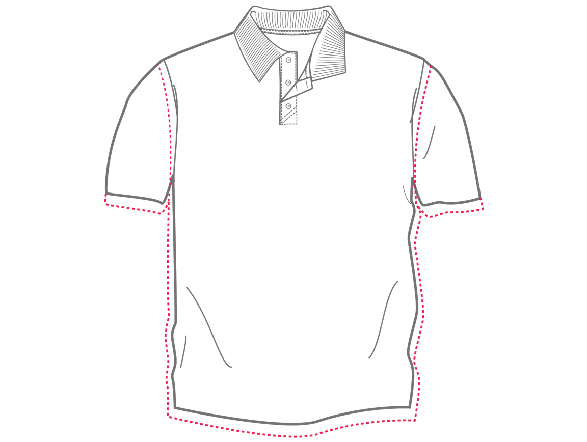 Relaxed Fit sizing chart