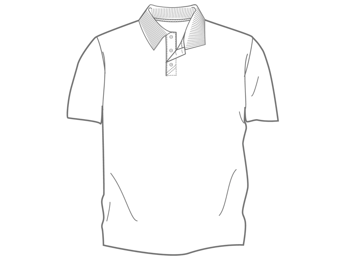 Men's T-shirts & Polo Shirts Size Charts