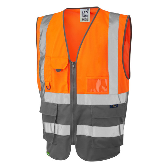 W11 Two-tone Superior Hi Vis Waistcoat