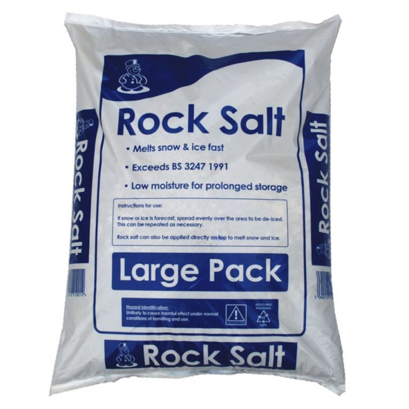Rock Salt - 25kg - Pallet of 40