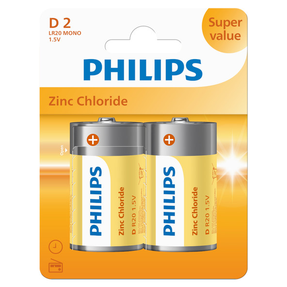 D Batteries - Pack of 2