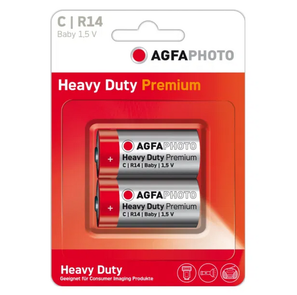 C Batteries - Pack of 2