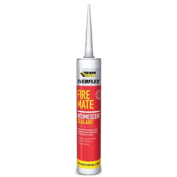 SikaSeal Fire Mate Intumescent Sealant - White - 300ml