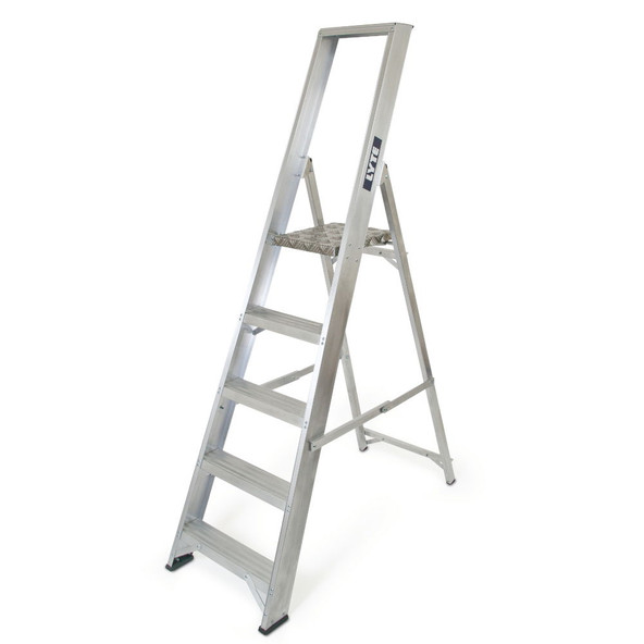 Lyte Professional Heavy Duty Platform Step Ladder - 8 Tread - NESP8