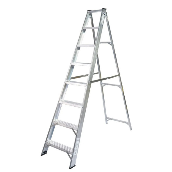 Lyte Professional Swingback Step Ladder - 8 Tread - NESS8