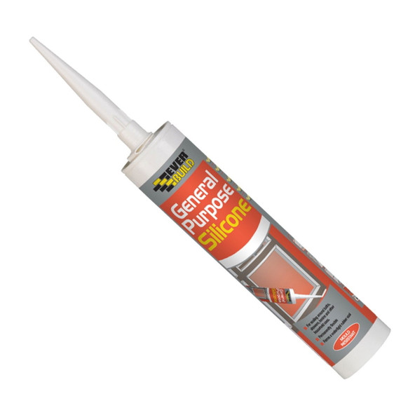 Everbuild General Purpose Silicone - White