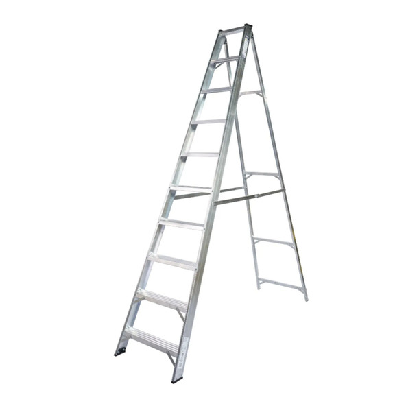 Lyte Professional Swingback Step Ladder - 10 Tread - NESS10