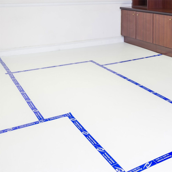 Fluted Board - Flame Retardant LPS1207 - White - 2.4m (L) x 1.2m (W) x 2mm (D)