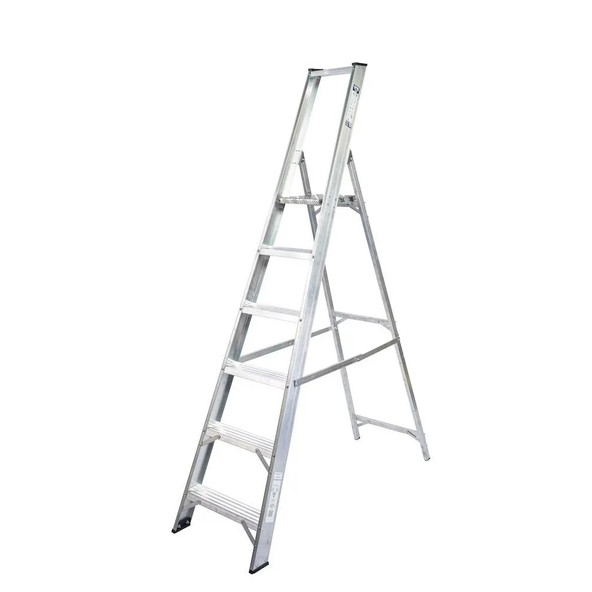 Lyte Professional Heavy Duty Platform Step Ladder - 6 Tread - NESP6
