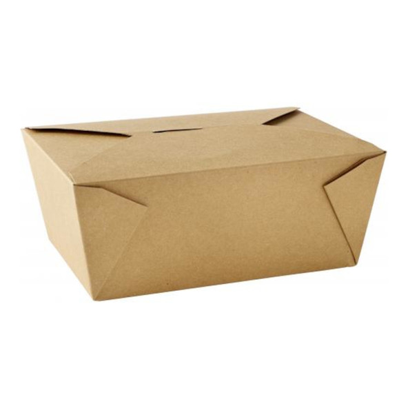 No 4 Kraft Food Container - 160pk