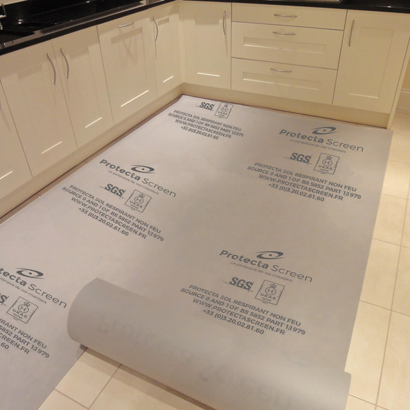 Protecta Breathable Floor FR – 1m x 100m