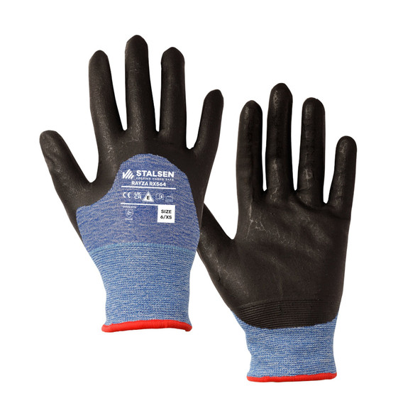 Rayza RX564 Lightweight 3/4 Dipped Nitrile coated - Cut Level E Glove