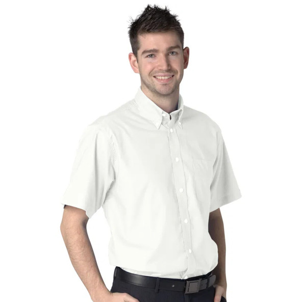 Ranks RK110 Short Sleeve Deluxe Oxford Shirt 