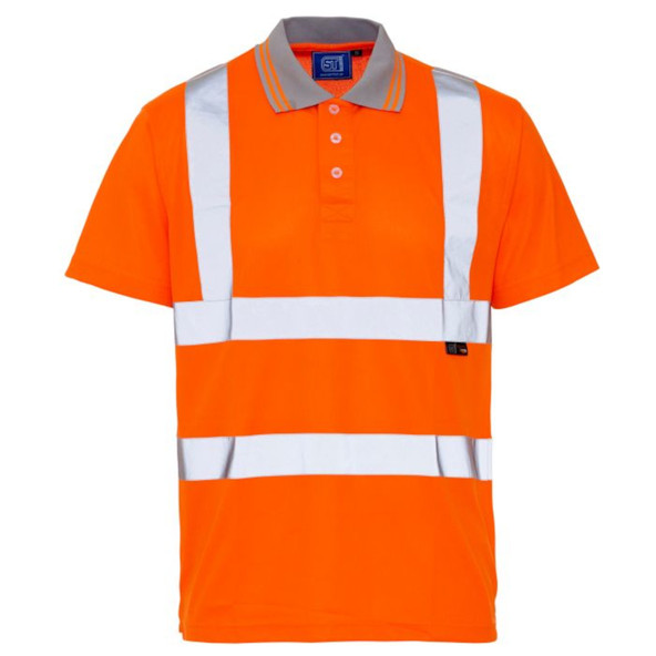 39E8 Hi Vis Short Sleeve Polo Shirt