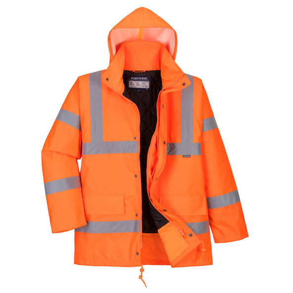 RT34 Hi Vis Breathable Jacket - Orange - (S)