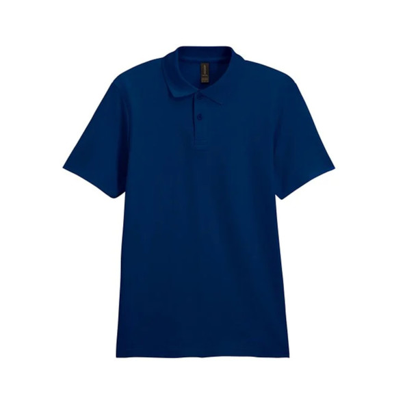 GD017 Softstyle Adult Double Pique Polo Shirt - Navy - (XL)