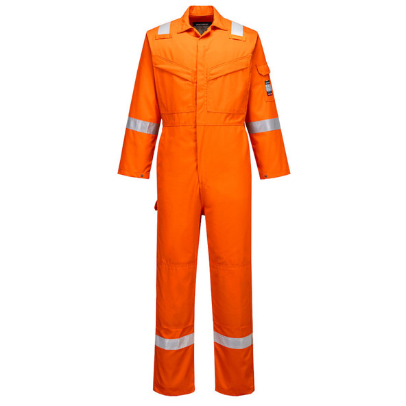 FF50 Hi Vis Aberdeen FR Coverall - Orange - Size 44"