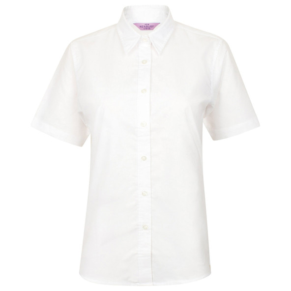 HB516 Ladies Short Sleeve Classic Oxford Shirt