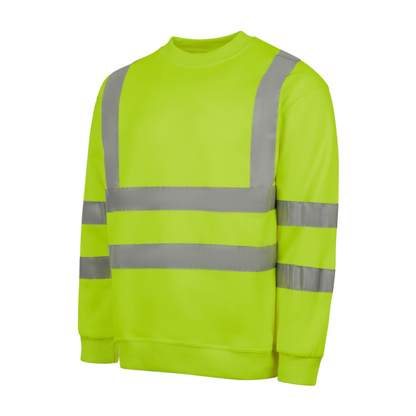 BSSENSY Hi Vis Sweatshirt - Yellow