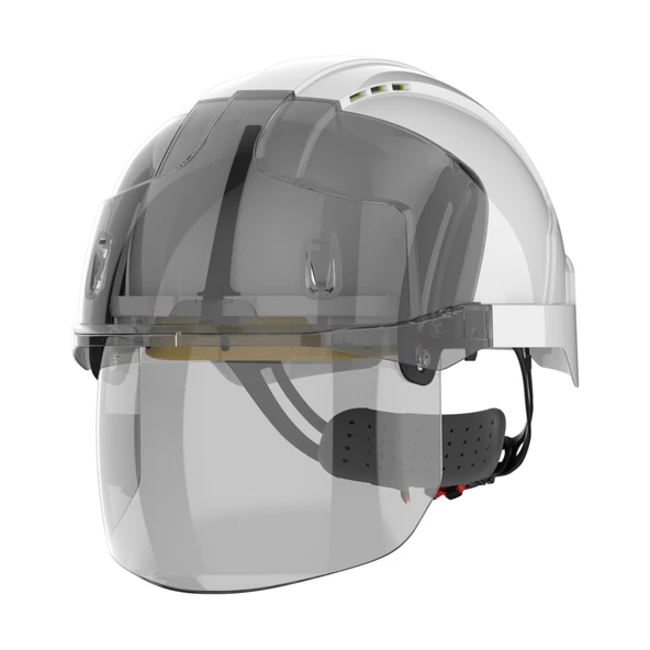 JSP EVO VISTAShield Safety Helmet - White