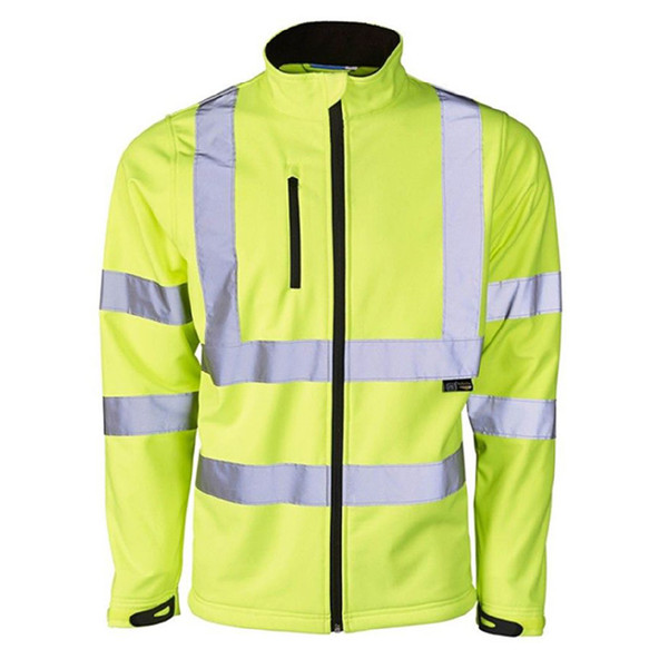 36S4 Men's Hi Vis Softshell Jacket