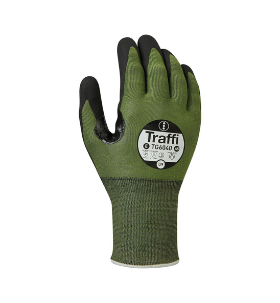 Traffi TG6040 Foam Nitrile Cut Level E Glove