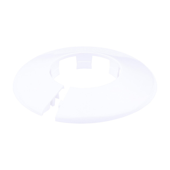 Talon Pipe Collar - White - PC42 - 42mm - Bag of 5