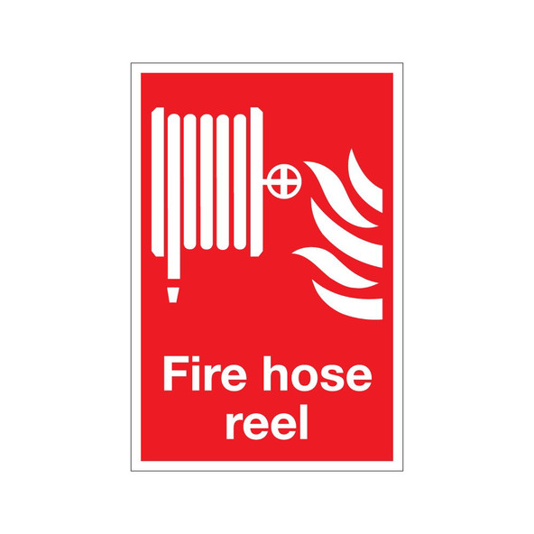 Fire hose reel 200mm x 300mm - 1mm Rigid Plastic Sign