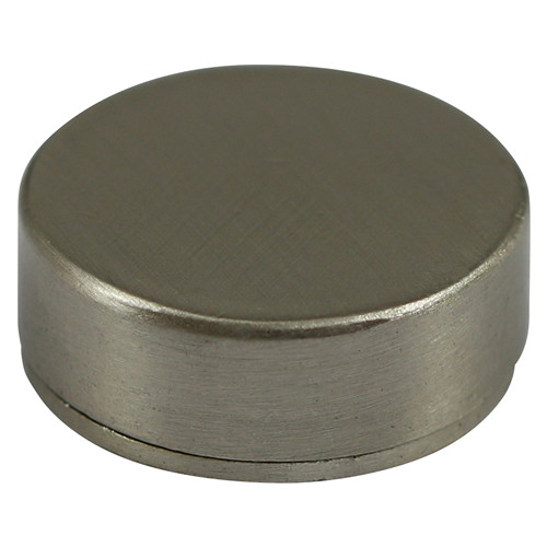 Threaded Screw Caps - Solid Brass - Satin Nickel