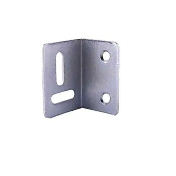 Strong Pattern Angled Table Stretcher Plate - 38 x 25 x 25mm - Zinc Plated