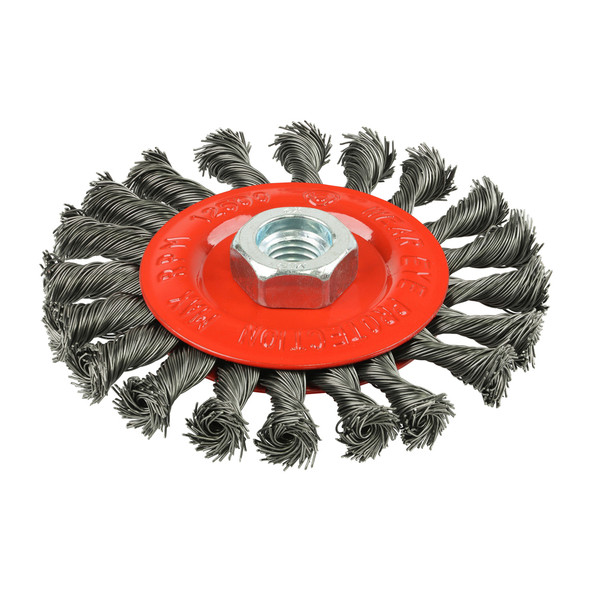 TIMCO Angle Grinder Wheel Brush - Twisted Knot Steel Wire - 115mm