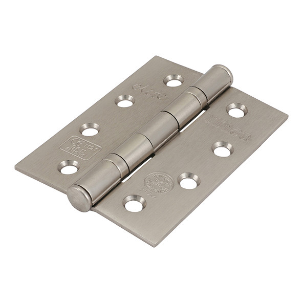 TIMCO Grade 11 Fire Door Hinges - Satin Nickel - 101 x 76 x 2.6mm