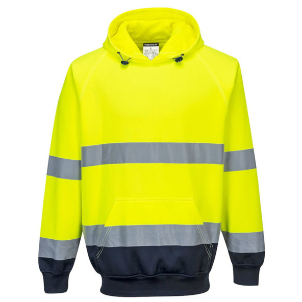 B316 Two-tone Hood Sweatshirt