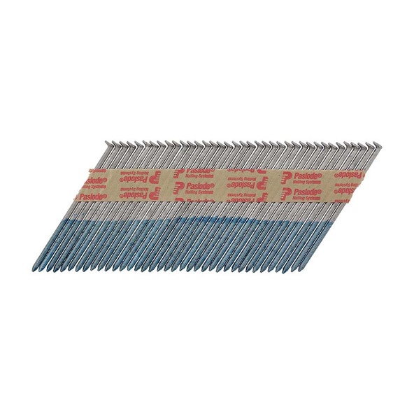 Paslode Paslode IM350+ Nails & Fuel Cells Trade Pack - Unilock Shank - Hot Dipped Galvanised - 141236 - 3.1 x 90/2CFC - Box of 2200