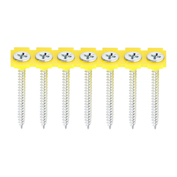 Collated Drywall Screws - PH - Bugle - Fine Thread - Zinc