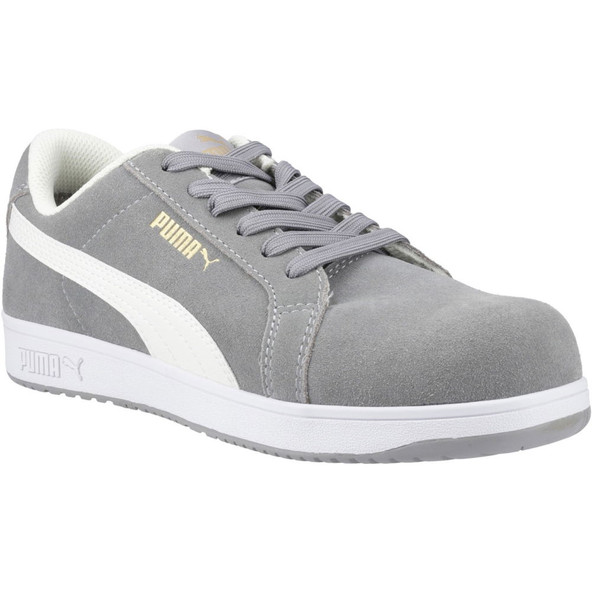Puma Safety Iconic Low Safety Trainer - Grey