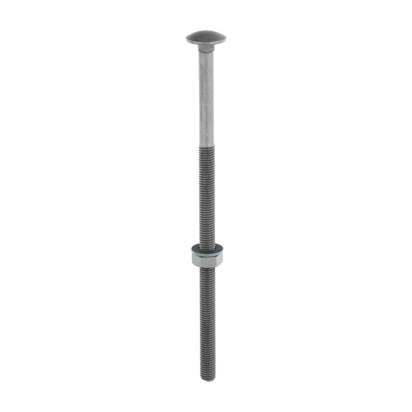 Carriage Bolts Hex Nuts & Form A Washers - Dome - Exterior - Green