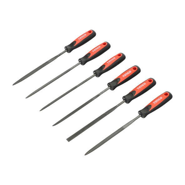 TIMCO Needle File Set - 6pcs