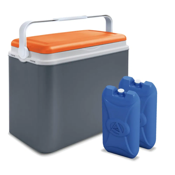 Cooler Box c/w 2 x Ice Packs - 24 Litre