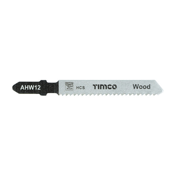 TIMCO Jigsaw Blades - Wood Cutting - HCS Blades - T119B - T119B - Pack of 5