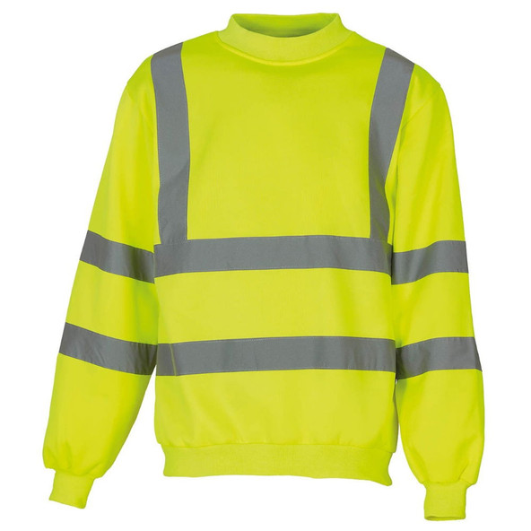 HVJ510 Hi Vis Sweatshirt - Yellow - (L)