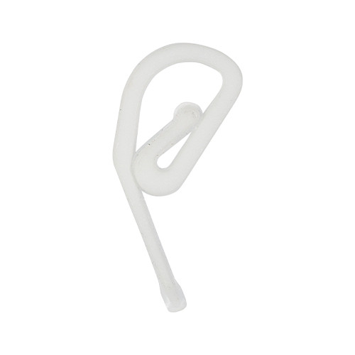 TIMCO Plastic Curtain Hooks - White - Pack of 35