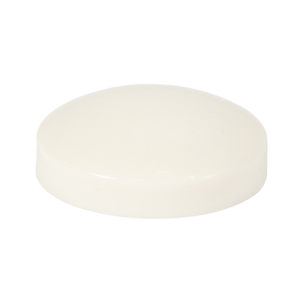 TIMCO Two Piece Screw Caps - Cream - 15mm x 15mm - Pack of 100