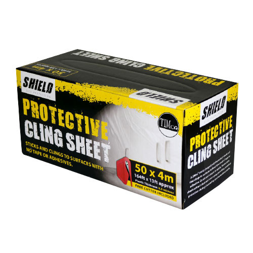 TIMCO Protective Cling Sheet - 50m x 4m