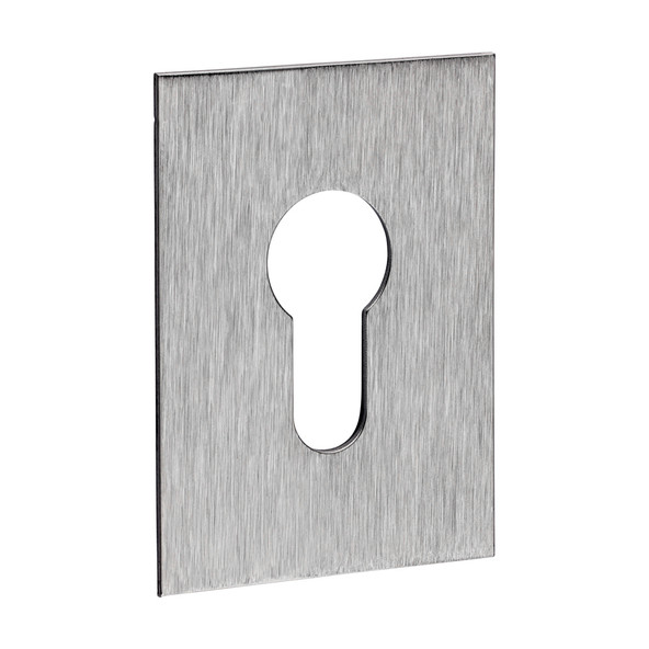 TIMCO Euro Profile Self-Adhesive Escutcheon - Oblong - Satin Stainless Steel - 65 x 47mm TIMCO Euro Profile Self-Adhesive Escutcheon - Oblong - Satin Stainless Steel - 65 x 47mm