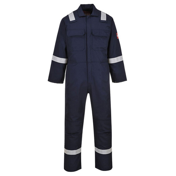 BIZ5 Bizweld Iona Flame Retardant Hi Vis Coverall