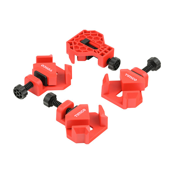 TIMCO Quick Corner Clamp Set - 4pcs